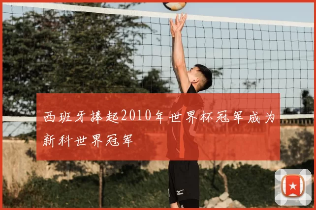 西班牙捧起2010年世界杯冠军成为新科世界冠军