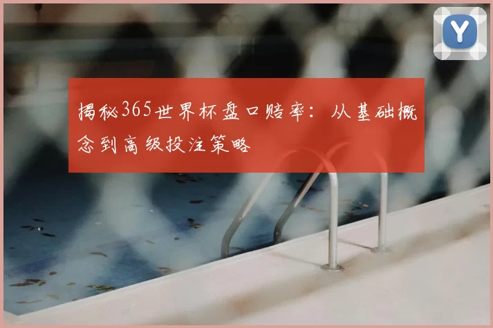 揭秘365世界杯盘口赔率：从基础概念到高级投注策略