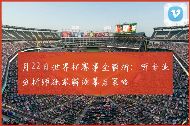 月22日世界杯赛事全解析:听专业分析师独家解读幕后策略